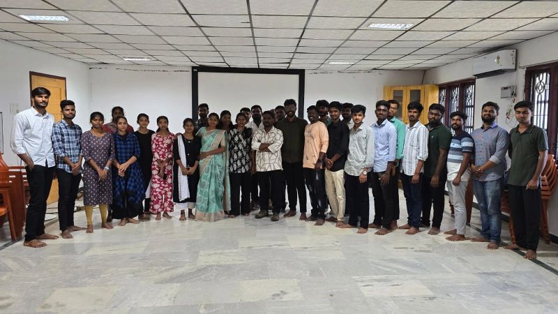 techKoodaram Meetup #3 Group Photo – Vaazhai Incubation Centre, SVCET Puliyangudi